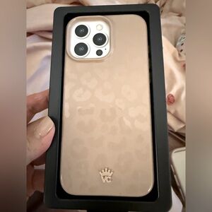 Velvet Caviar Nude Leopard Case for Iphone 16 Pro Max